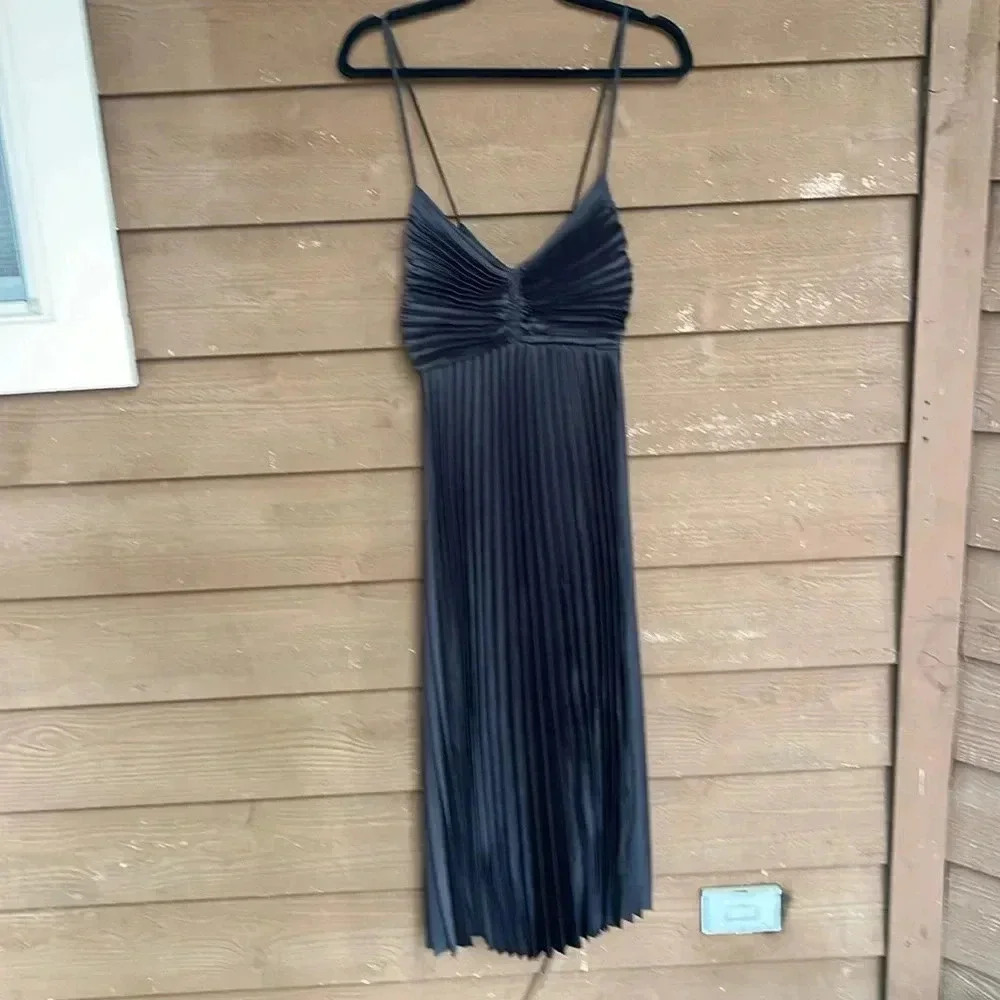 NWT Banana Republic pleaded dress size 12 P